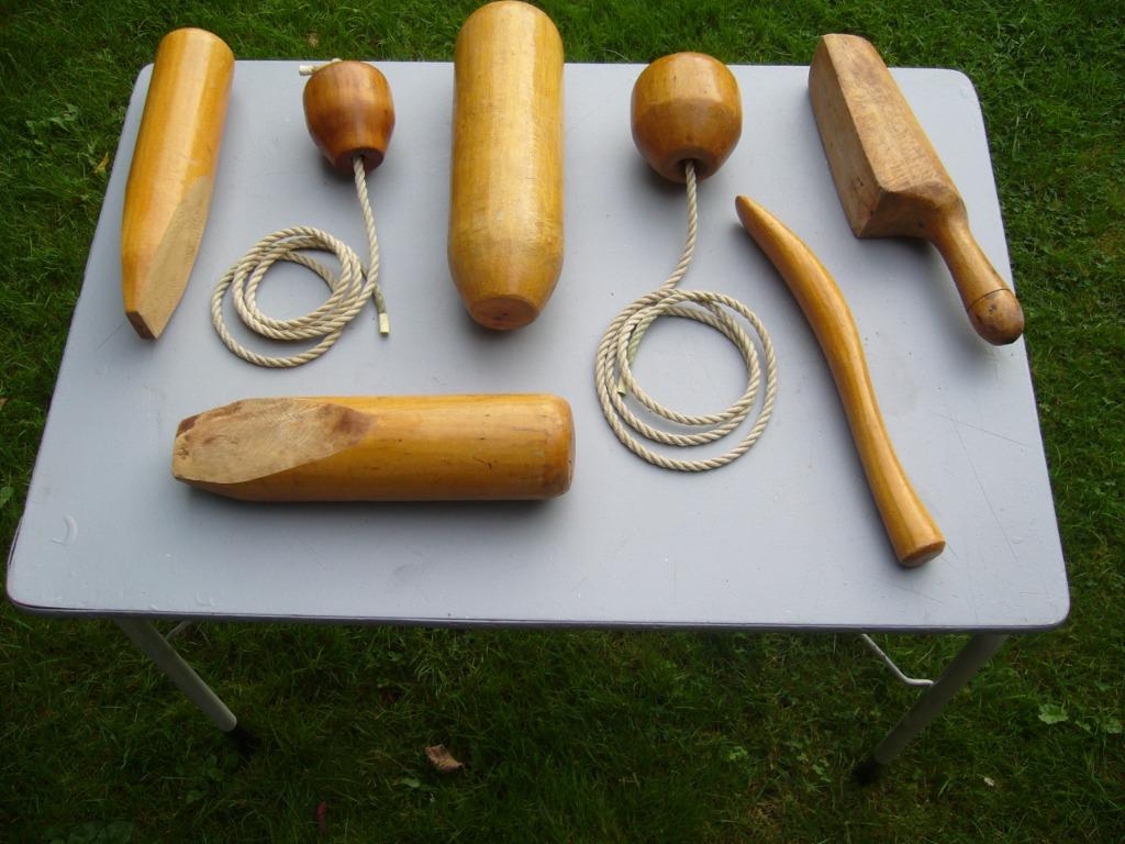 antiek loodgieters gereedschap, Ophalen