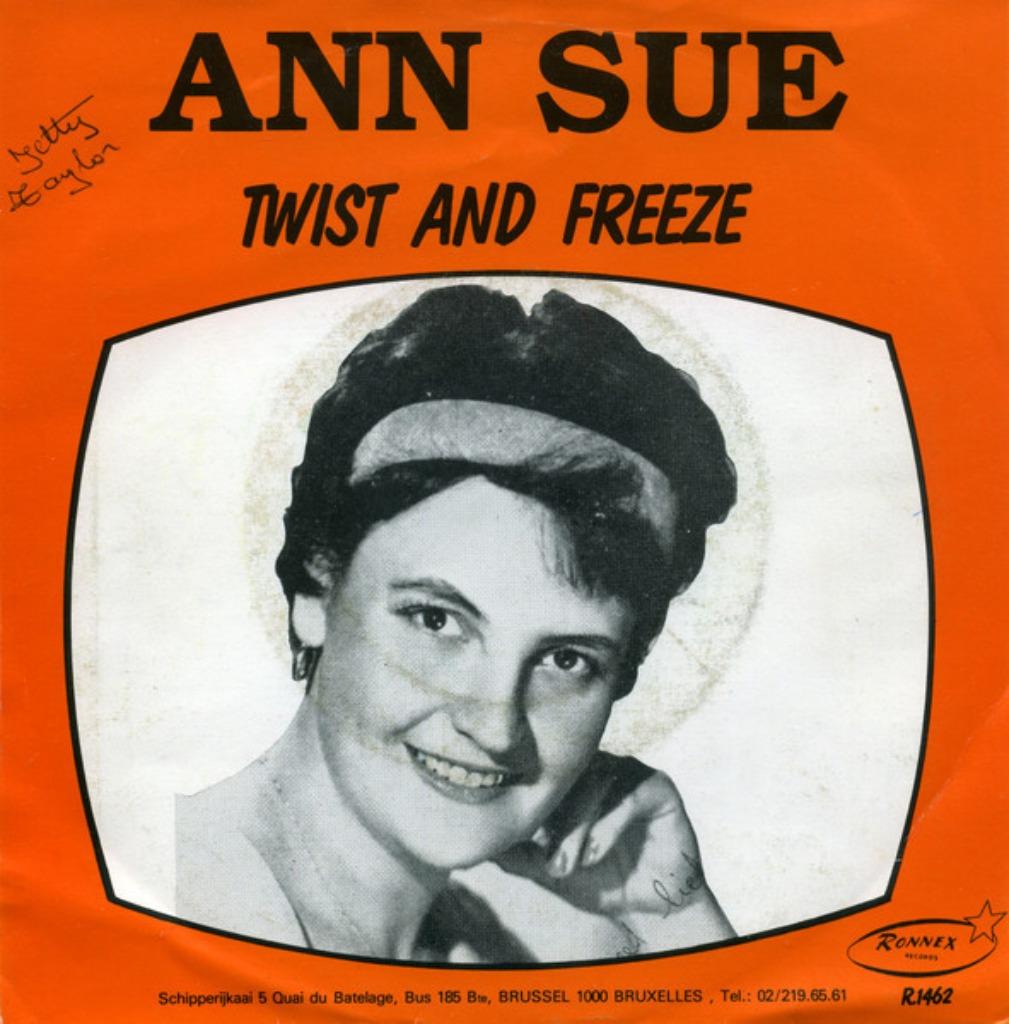 Ann Sue - Twist And Freeze / Ronn Clay - The Wiggling Fool, Ophalen of Verzenden, Zo goed als nieuw, Pop