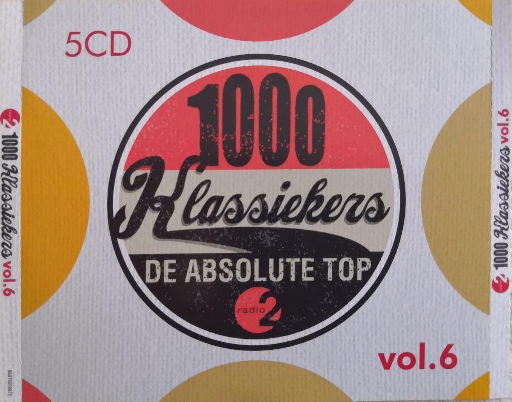 1000 Klassiekers vol. 6 : De Absolute Top (5 CDbox), Cd's en Dvd's, Ophalen of Verzenden, Zo goed als nieuw, Pop