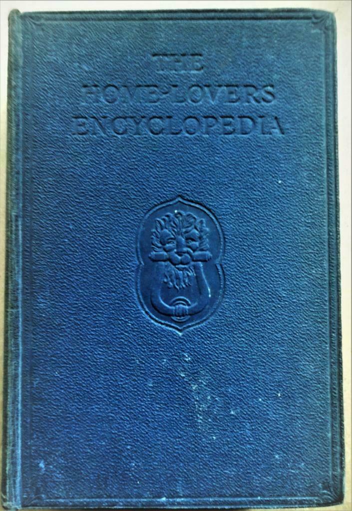The Home-Lovers Encyclopedia [For Handyman & Housewife]-1933, Série complète, Enlèvement ou Envoi, Général, Utilisé