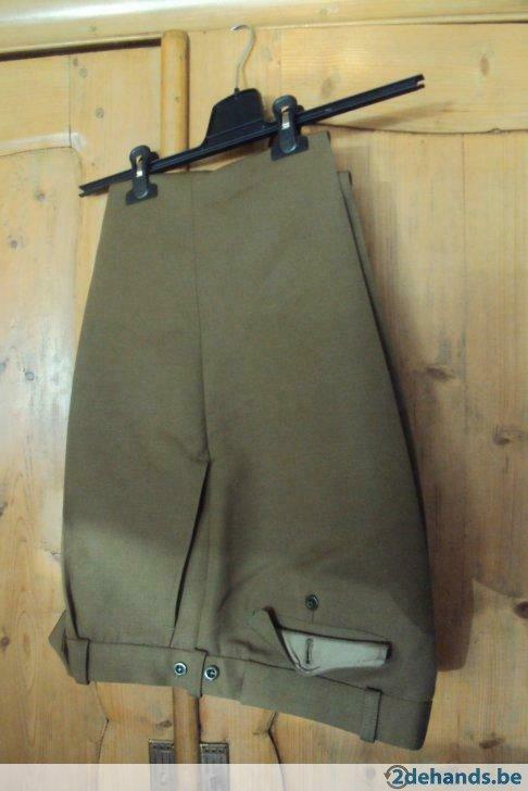 broek Belgisch leger, Verzamelen