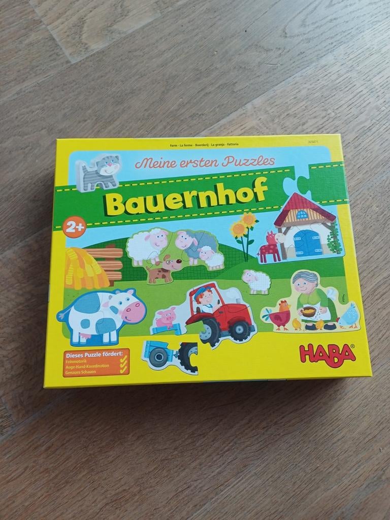 Haba puzzel 2+, Kinderen en Baby's, Ophalen, Minder dan 10 stukjes, Zo goed als nieuw, 2 tot 4 jaar
