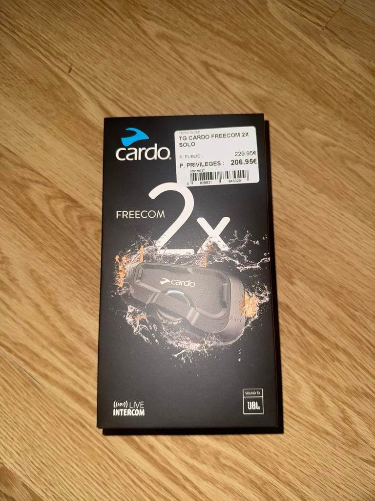 Intercom cardo freecom 2x neuf, Ophalen of Verzenden