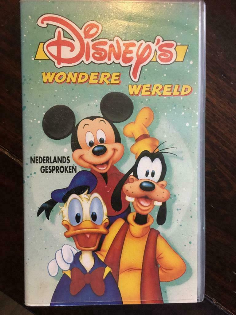 Video - Disney's Wondere Wereld, CD & DVD, Enlèvement ou Envoi, Dessin animé