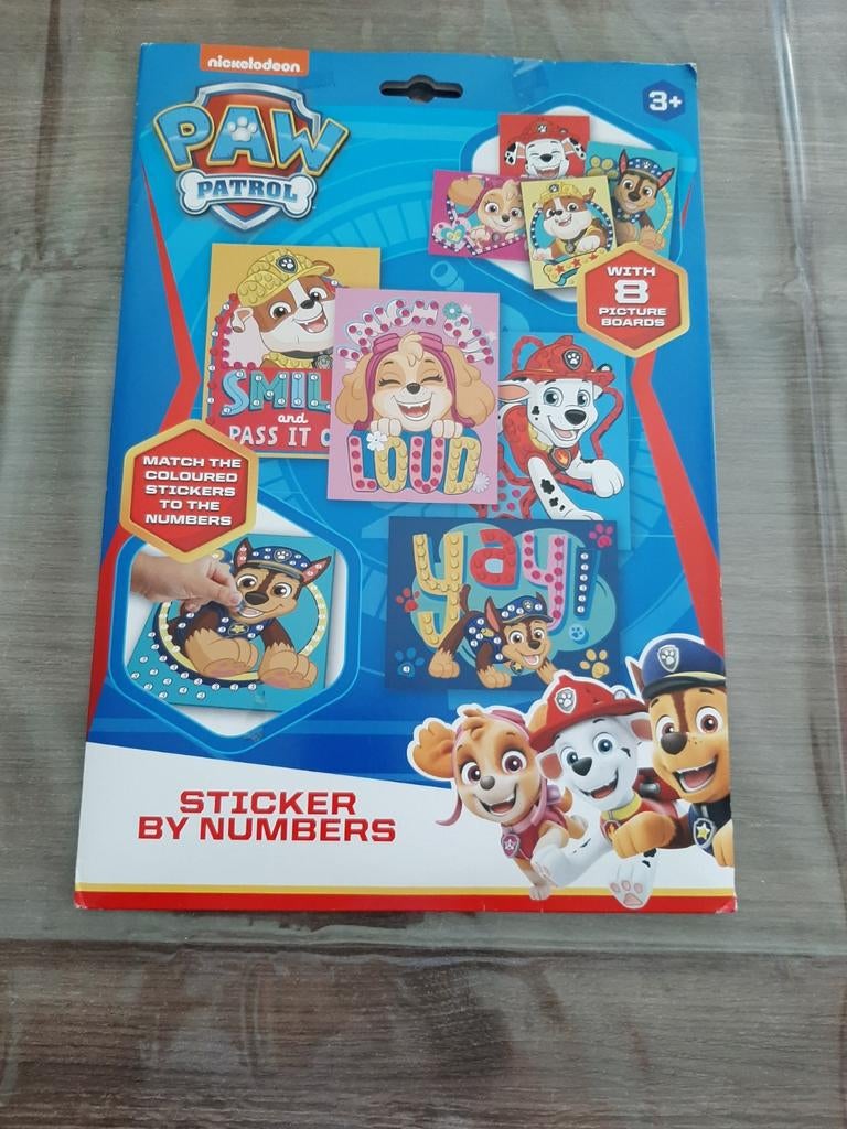 Stickers bij nummers, Enlèvement, Comme neuf