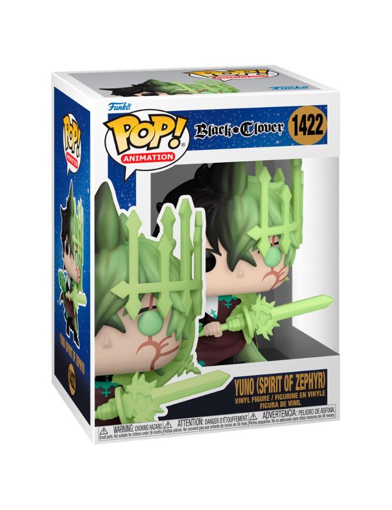 Funko POP Black Clover Yuno Spirit of Zephyr (1422), Neuf, Enlèvement ou Envoi, Funko, Supportemea@funko.com