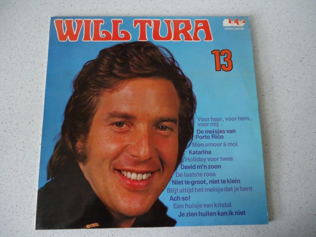 LP van "Will Tura" 13 anno 1975 als Nieuw !, CD & DVD, Vinyles | Néerlandophone, Comme neuf, Chanson réaliste ou Smartlap, 12 pouces