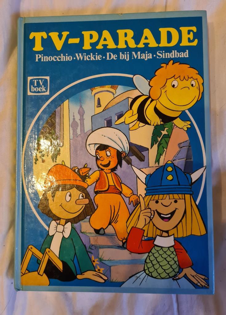 Boek TV-Parade (Pinocchio, Wickie, Maja de bij, Sindbad), Ophalen of Verzenden, Gelezen, Fictie algemeen