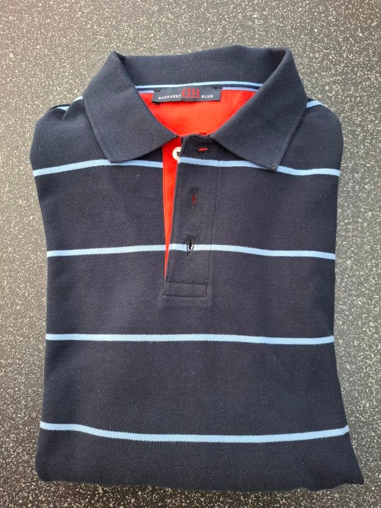 Polo lange mouwen Dansaert DB Blue maat S € 12, Ophalen of Verzenden, Zo goed als nieuw, Maat 46 (S) of kleiner