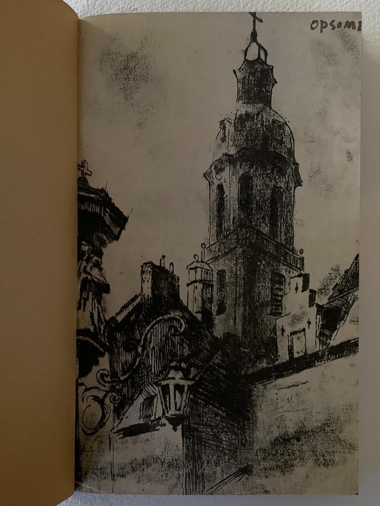 Onder Sint-Andriestoren - J. Wilms (1941) Antwerpen, Ophalen of Verzenden