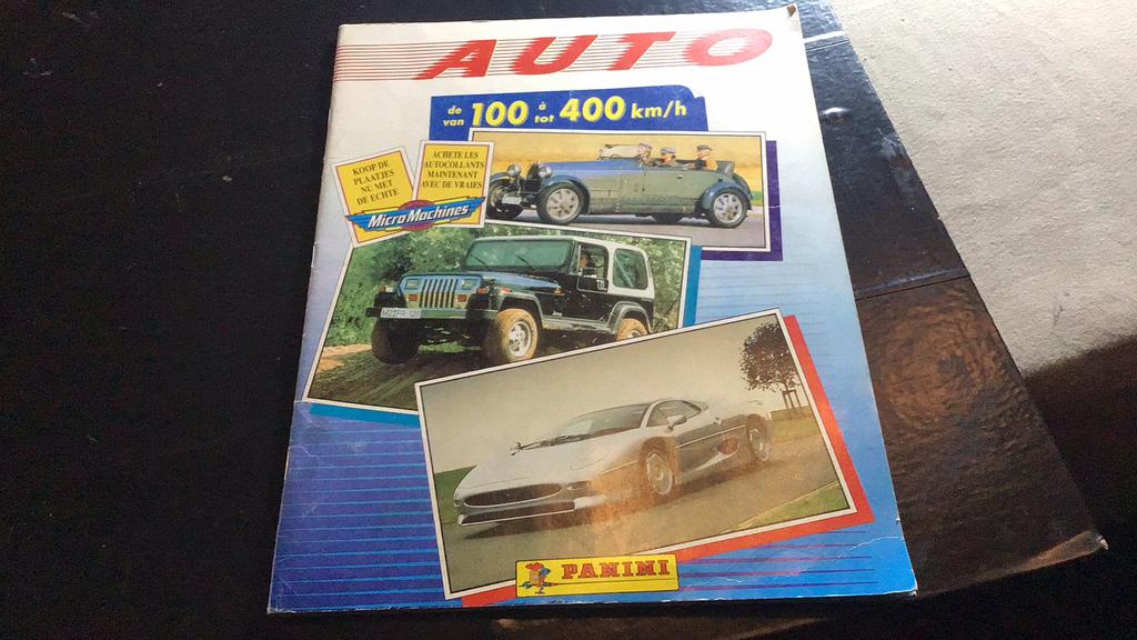 Panini auto 100 tot 400 km(s), Ophalen of Verzenden