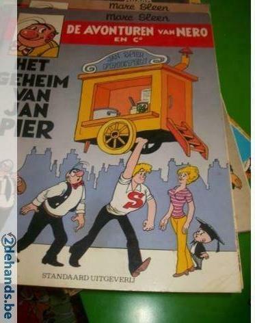 3285]strip nero het geheim van jan spier nr 56 eerste druk, Enlèvement ou Envoi, Utilisé
