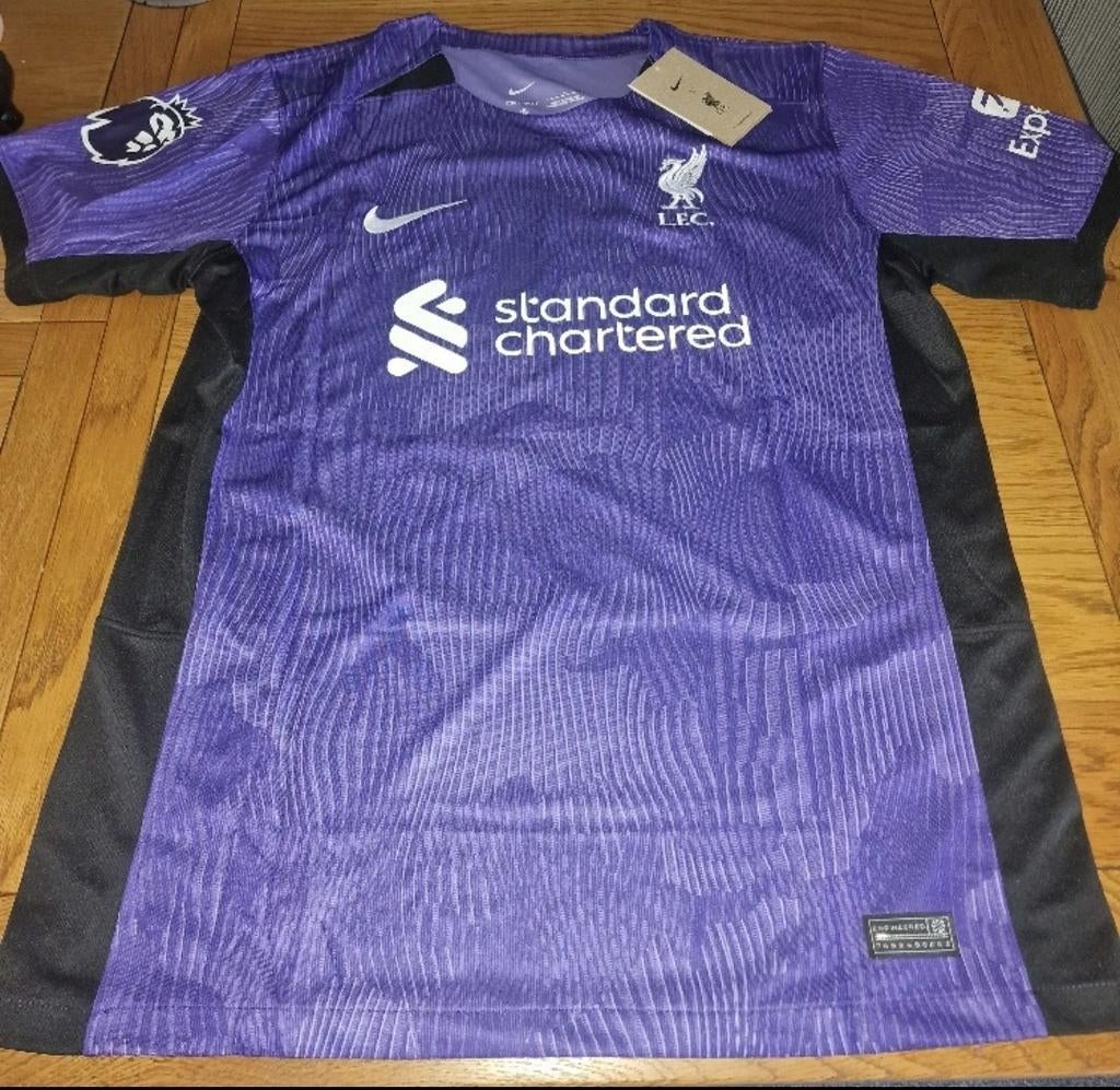 Liverpool Voetbal Shirt Uitshirt Nieuw Origineel 2024, Sport en Fitness, Verzenden, Zo goed als nieuw