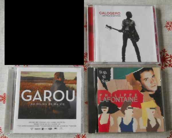 CD :  Calogero , Garou , Philippe Lafontaine, CD & DVD, Enlèvement, Utilisé