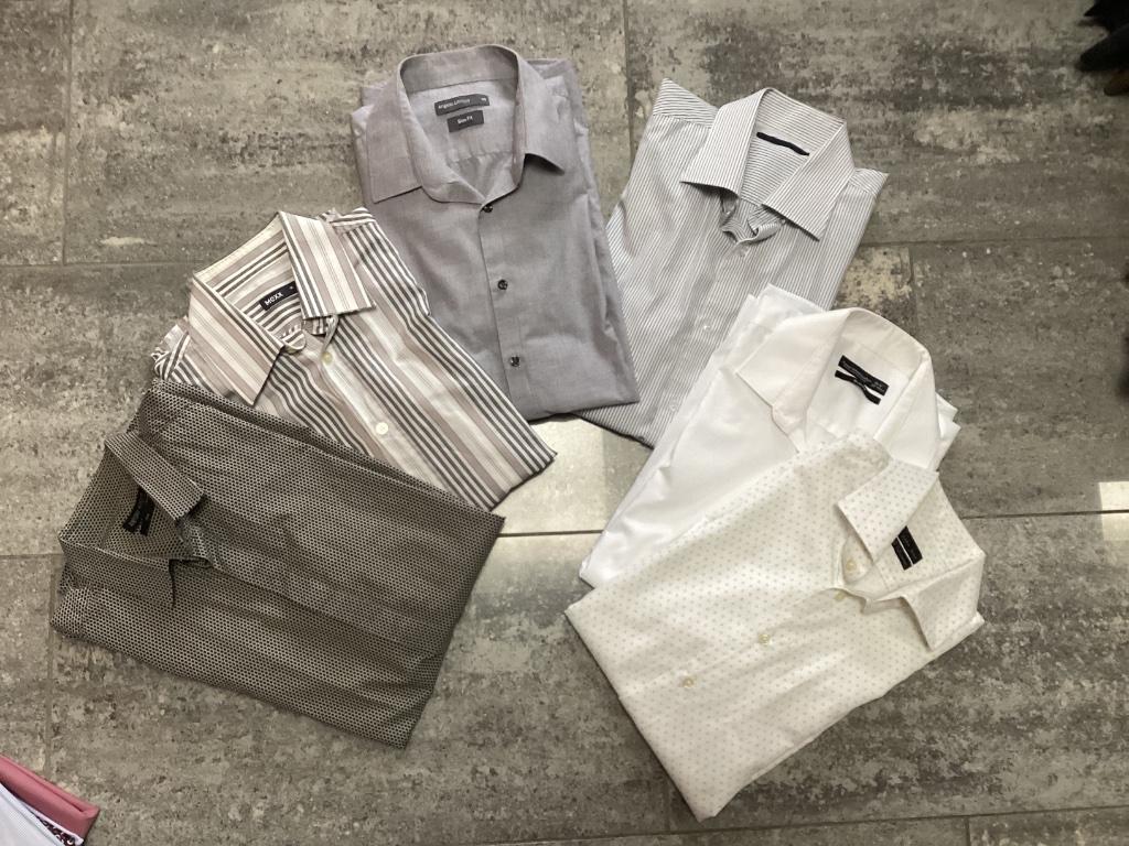 Hemden M/L slim fit, Kleding | Heren, Overhemden, Mexx, Overige kleuren, Zo goed als nieuw, Halswijdte 39/40 (M)