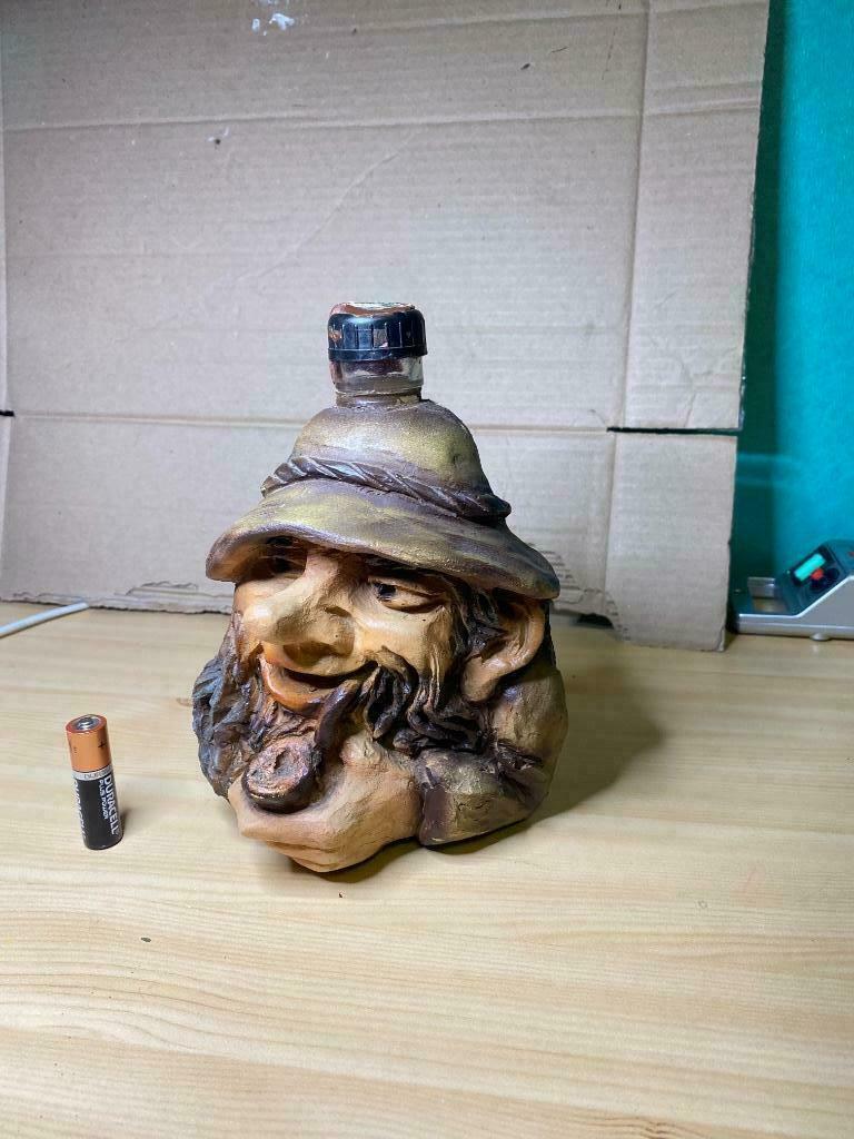 Fles in de vorm van een zeemanshoofd - Vintage, Antiek en Kunst, Ophalen of Verzenden