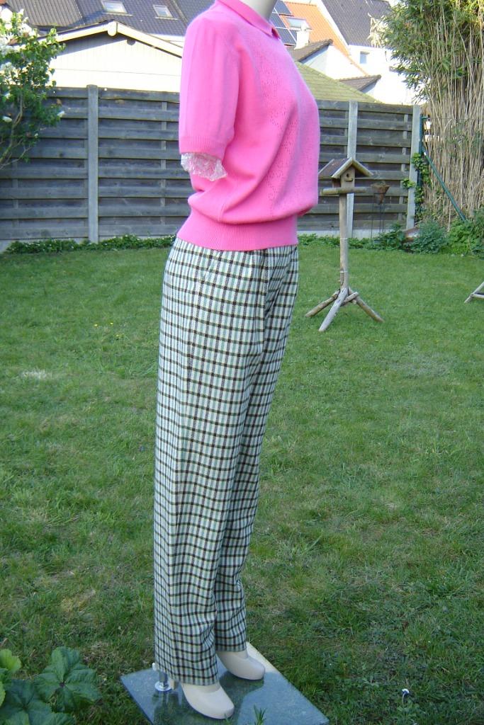 Nieuw: modieuze vintage wollen broek Les Copains kleine maat, Kleding | Dames, Les Copains, Nieuw, Ophalen of Verzenden, Maat 34 (XS) of kleiner