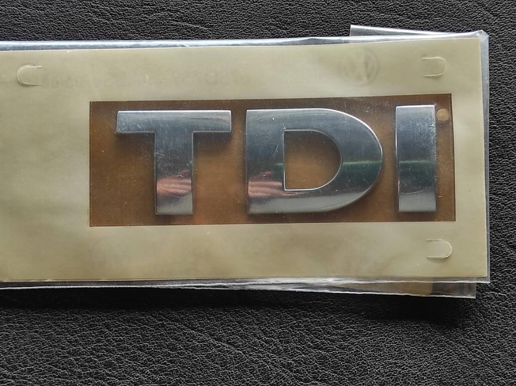 Emblème TDI VW, Audi, Skoda, Seat -> toujours dans son embal, Autos : Divers, Accessoires de voiture, Neuf, Enlèvement ou Envoi