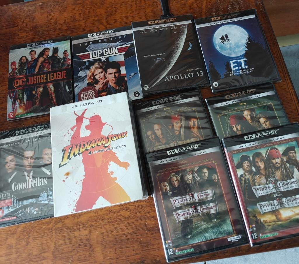 4k blu-rays, blu-ray steelbooks en special editions te koop., Cd's en Dvd's, Ophalen