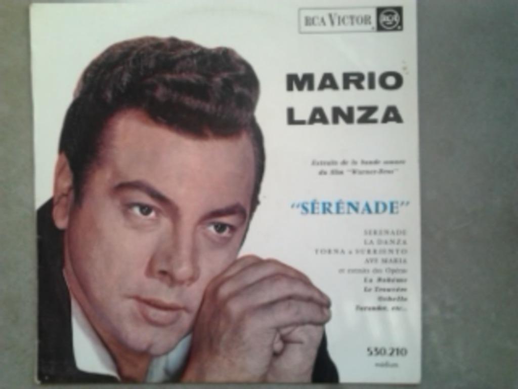 LP Mario Lanza: Sérénade, Ophalen of Verzenden, Gebruikt, 12 inch