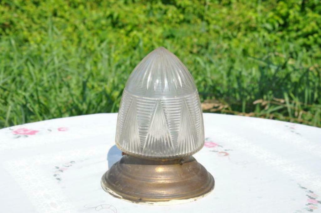 §  suspension forme gland art deco, Ophalen of Verzenden
