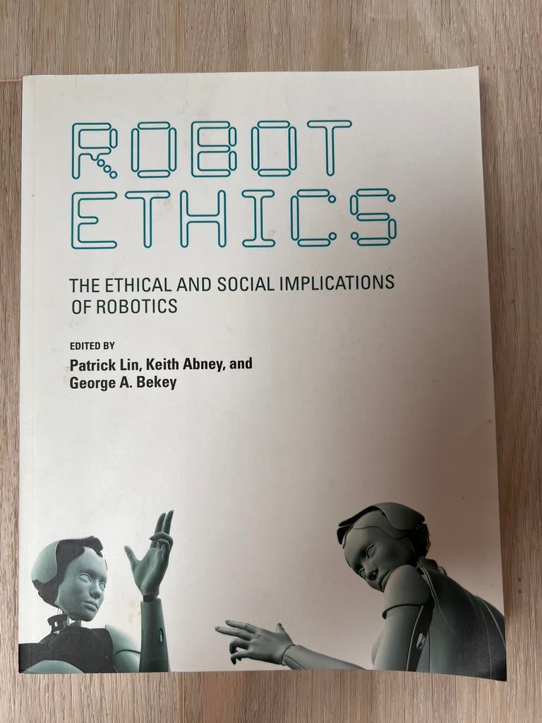 Boek ‘Robot Ethics’, Boeken, Ophalen, Zo goed als nieuw