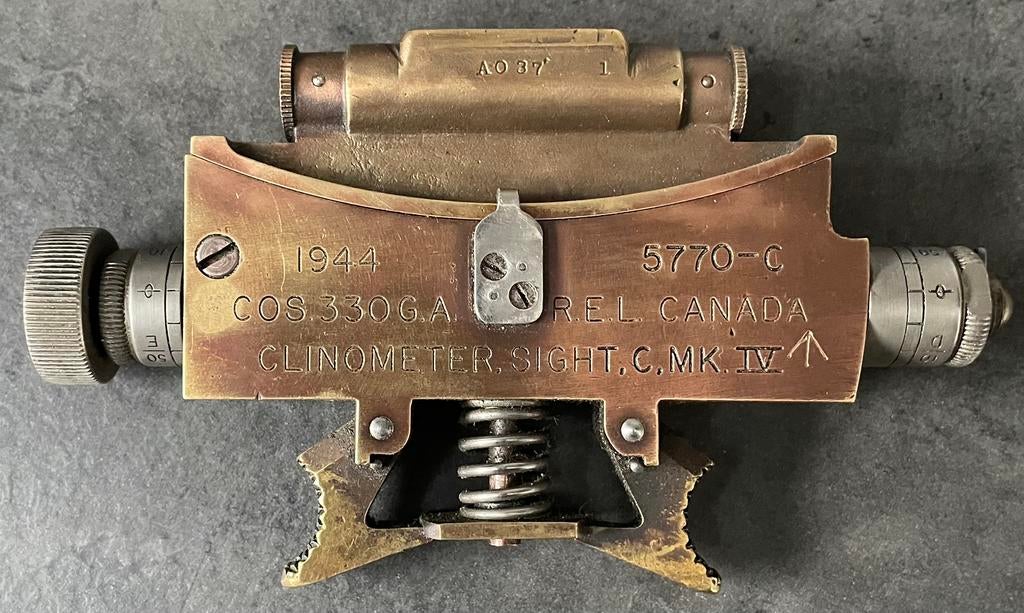 Canadese Clinometer 1944, Enlèvement ou Envoi