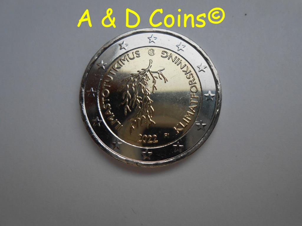 Finland 2 euro cc 2022, Enlèvement ou Envoi, Finlande, 2 euros, Monnaie en vrac