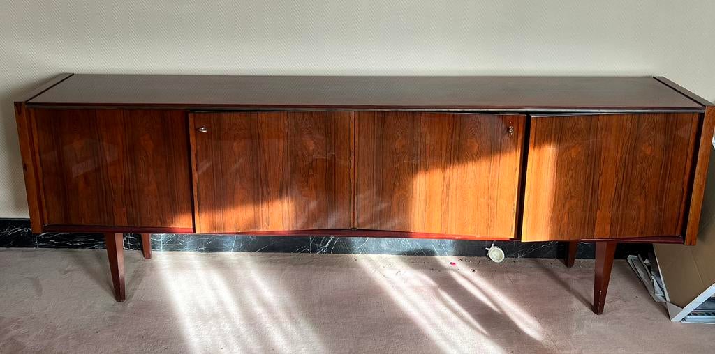Enfilade en palissandre 1960, Enlèvement, Utilisé, Autres essences de bois, Scandinave