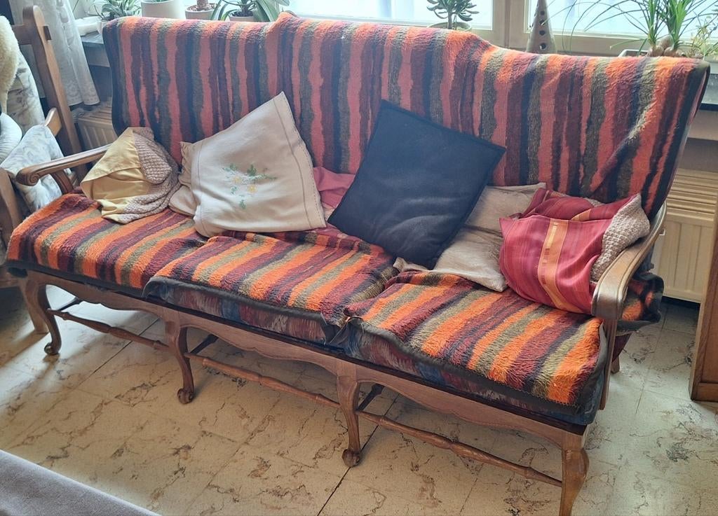retro zetel, Ophalen of Verzenden, Gebruikt