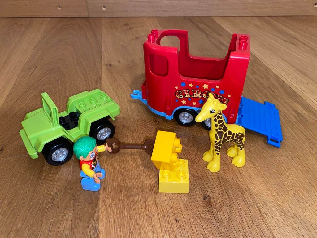 Duplo Circus Vervoer, Kinderen en Baby's, Speelgoed | Duplo en Lego, Ophalen, Zo goed als nieuw, Complete set, Duplo