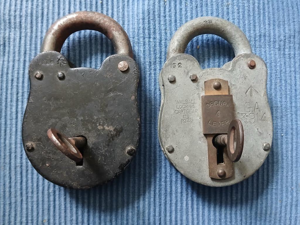hangslot - ijzer, Antiek en Kunst, Ophalen