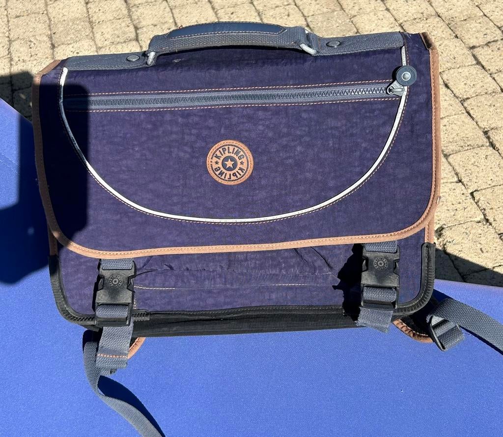 Cartable bleu Kipling, 30 à 40 cm, 30 à 40 cm, Enlèvement, Utilisé