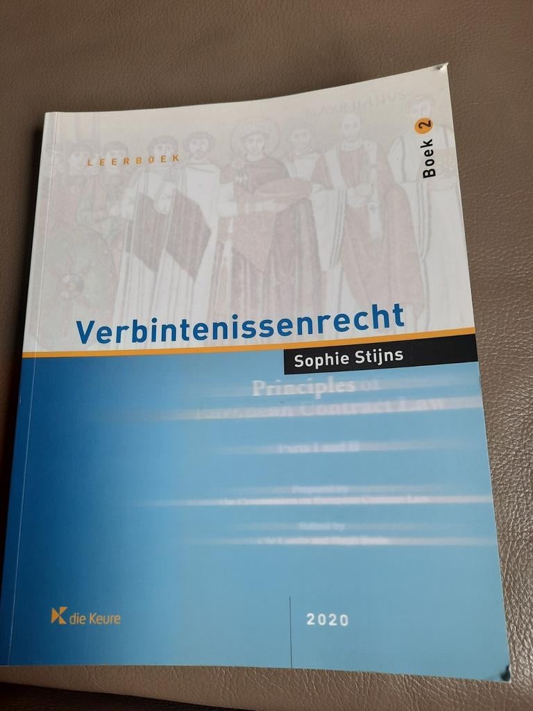 ? - Leerboek verbintenissenrecht deel 2, Ophalen of Verzenden, Zo goed als nieuw, X