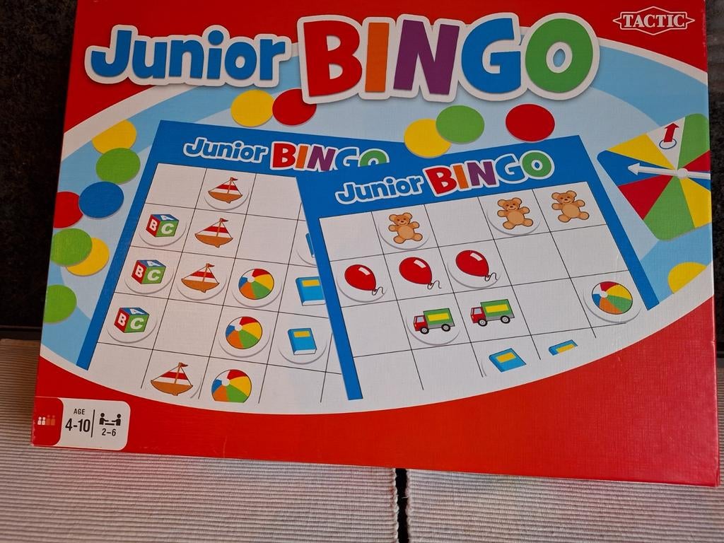 Junior bingo,, Ophalen, Zo goed als nieuw