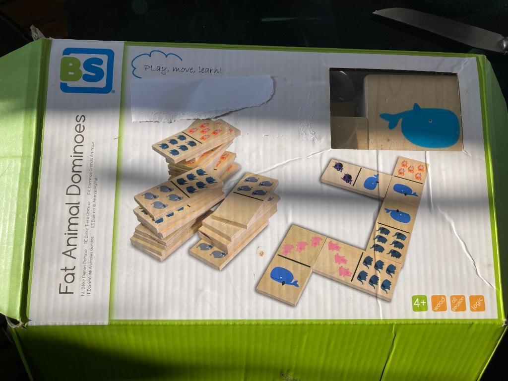 Jeux pour enfants domino, Trois ou quatre joueurs, Enlèvement ou Envoi, Utilisé