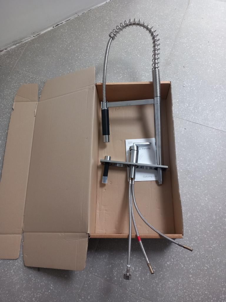 Dornbracht nieuwe chef keukenkraan, Doe-het-zelf en Bouw, Sanitair, Ophalen of Verzenden, Nieuw, Chroom, Kraan