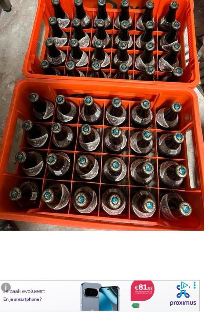 Ovale à bière, Enlèvement, Comme neuf