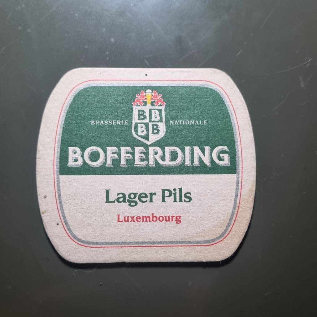 Sous Bock Bofferding (modèle 1), Enlèvement ou Envoi, Utilisé, Sous-bock, Autres marques