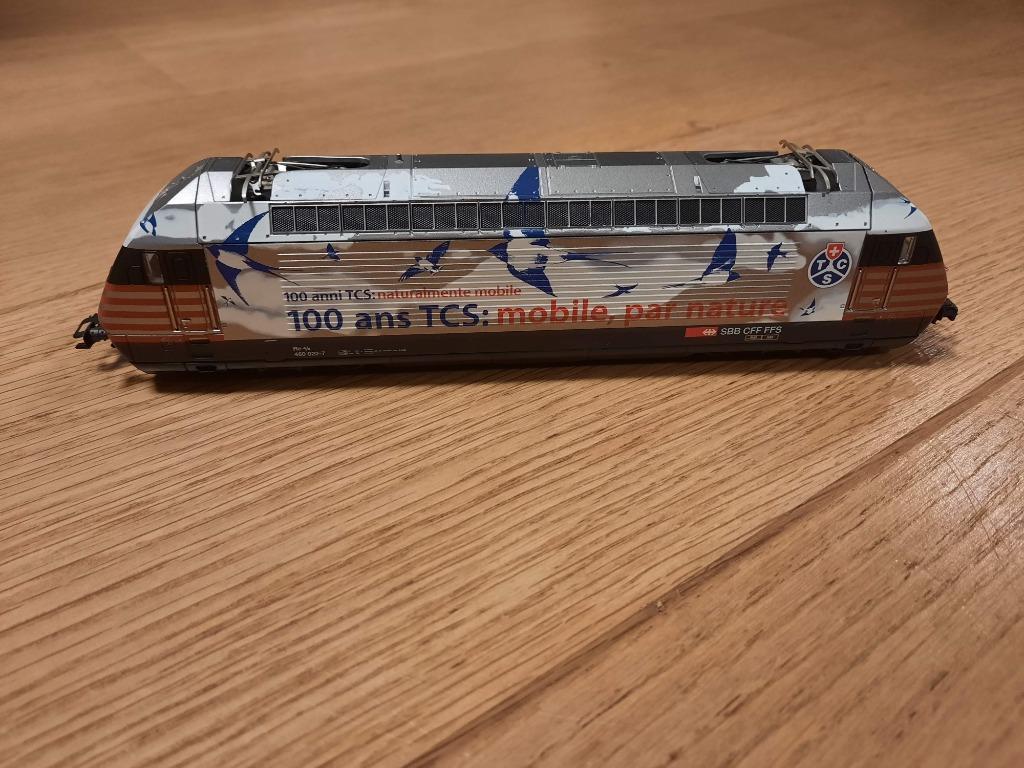 Märklin 34614 - locomotive électrique TCS, Enlèvement ou Envoi, Courant alternatif, Comme neuf, Locomotive