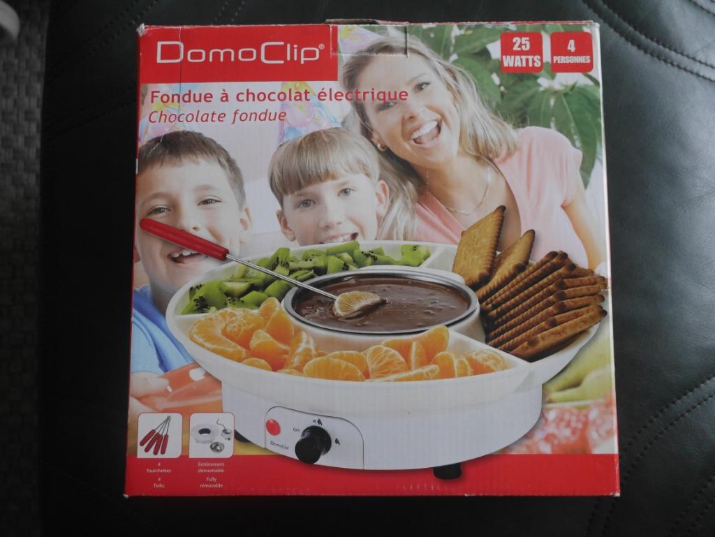 Fondue à chocolat électrique DomoClip, Verzenden, Nieuw, Elektrisch, Fondueset