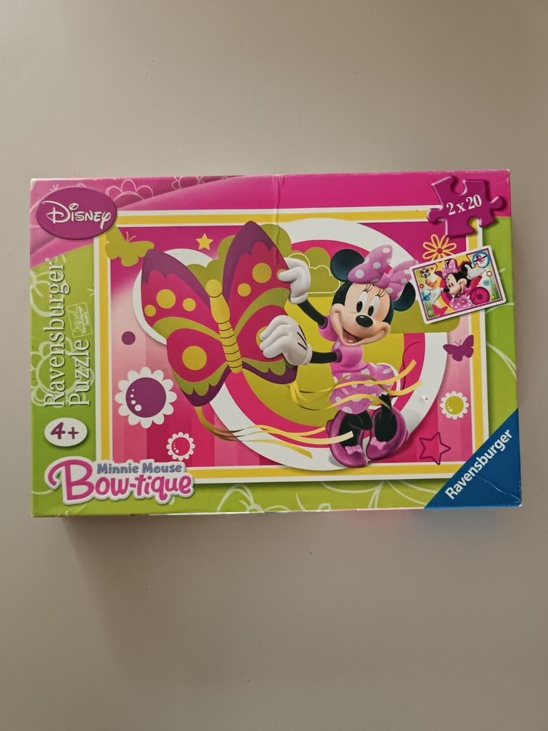 Disney „Minnie Mouse” Ravensburger legpuzzel, Ophalen of Verzenden, Gebruikt