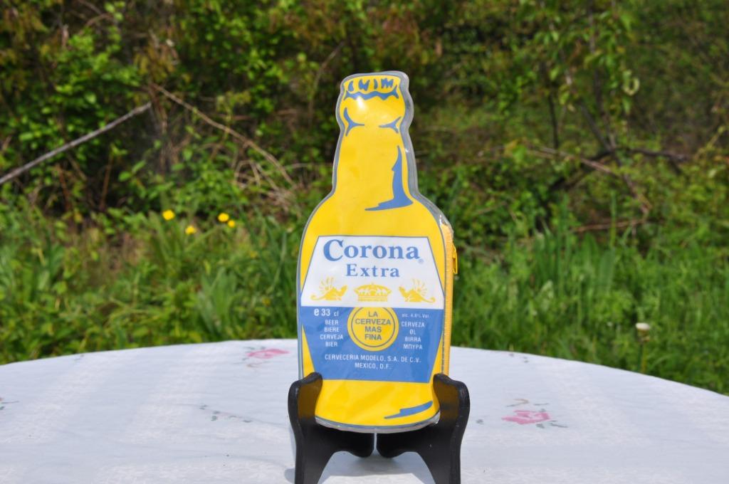 pochette plastique publicitaire forme bouteille biere corona, Enlèvement ou Envoi, Utilisé, Autres types, Autres marques