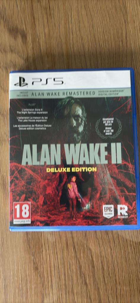 Alan wake 2, Enlèvement ou Envoi, Comme neuf