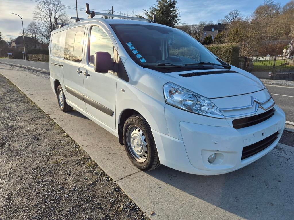 Citroën Jumpy 2.0Hdi"Prêt à immatriculer"3placesLong Châssis, Autos, Citroën, 94 kW, Euro 5, Achat, Entreprise