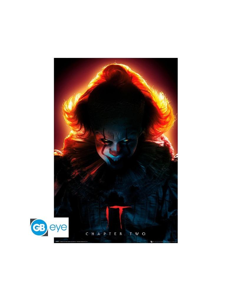IT - Poster Maxi (91.5x61cm) - Pennywise, Neuf, Carré, Cinéma et TV, Affiche ou Poster pour porte ou plus grand