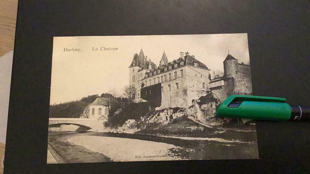 Durbuy le château, Collections, Avant 1920, Non affranchie, Luxembourg