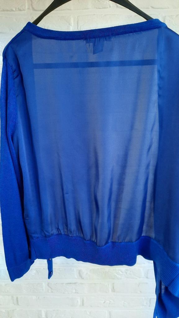 beau gilet de belle couleur bleu frais taille S, H&M, Enlèvement ou Envoi, Taille 36 (S), Comme neuf