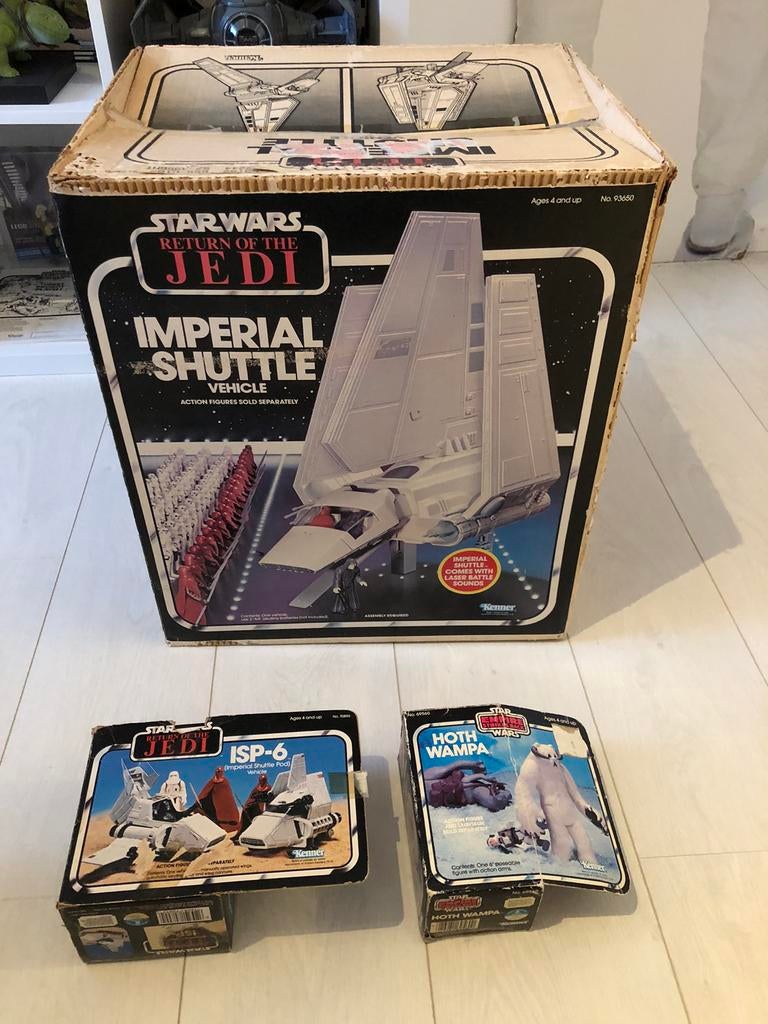 Star Wars Vintage Imperial Shuttle Wampa ISP-6, Verzenden, Zo goed als nieuw
