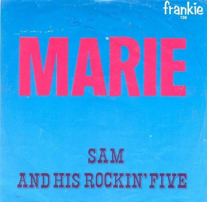 Sam & his Rockin’ Five – Marie (Orange label) - Single, CD & DVD, Vinyles | Autres Vinyles, Utilisé, Enlèvement ou Envoi
